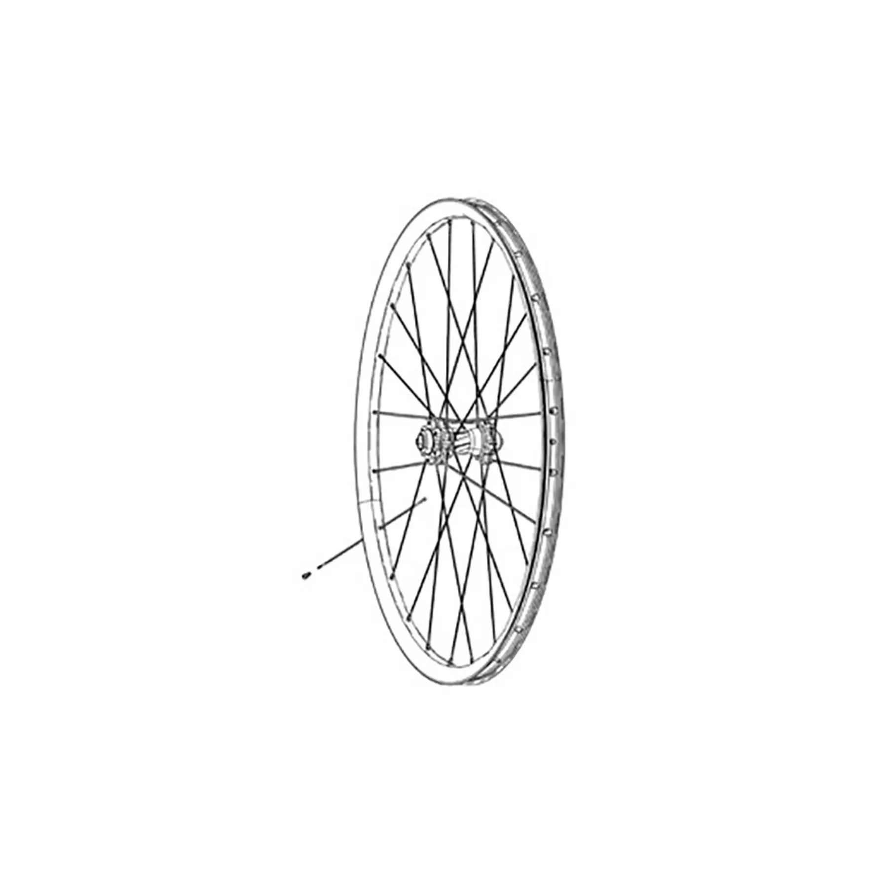 Kit Felgenband/Felgenband tubeless Rad Zipp 101 Xplr Moto 700C