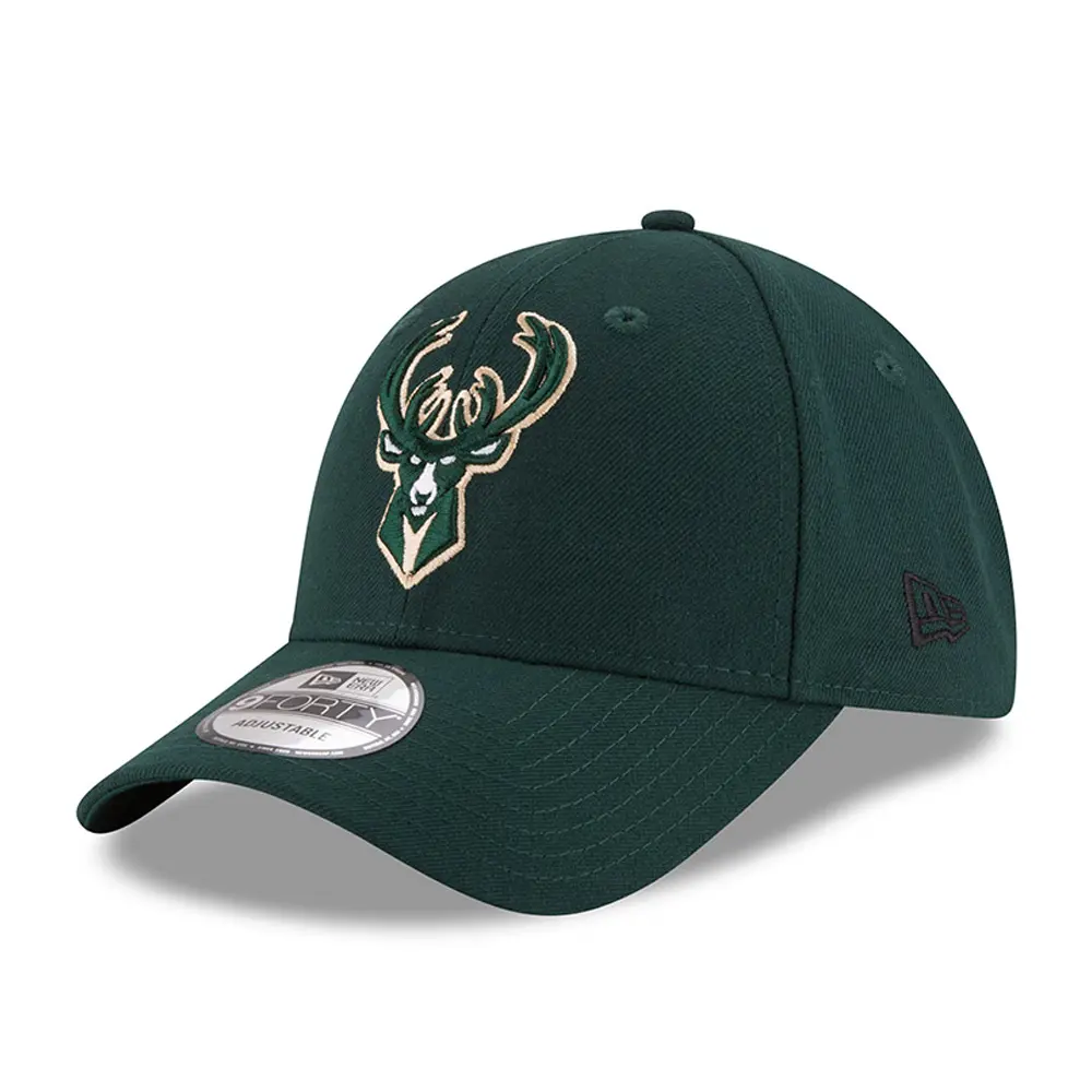 Gorra de béisbol New Era NBA Milwaukee Bucks