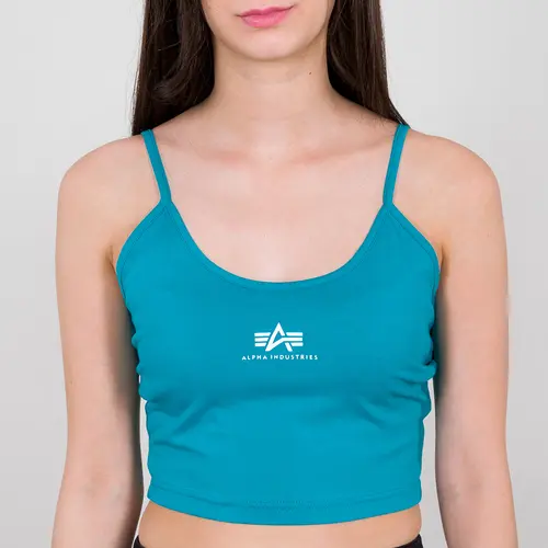 Damen-Crop-Top Alpha Industries Basic