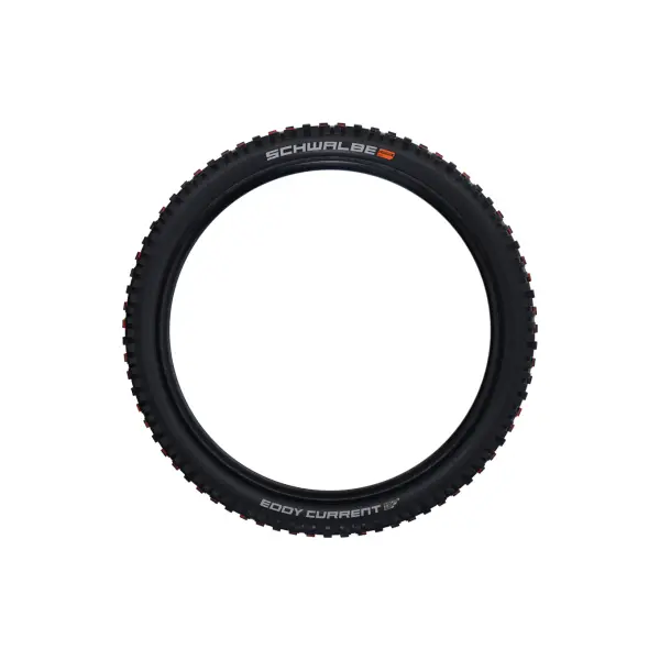Weicher Vorderreifen Schwalbe Eddy Current Evo Super Trail Addix Soft Tubeless 2.6".