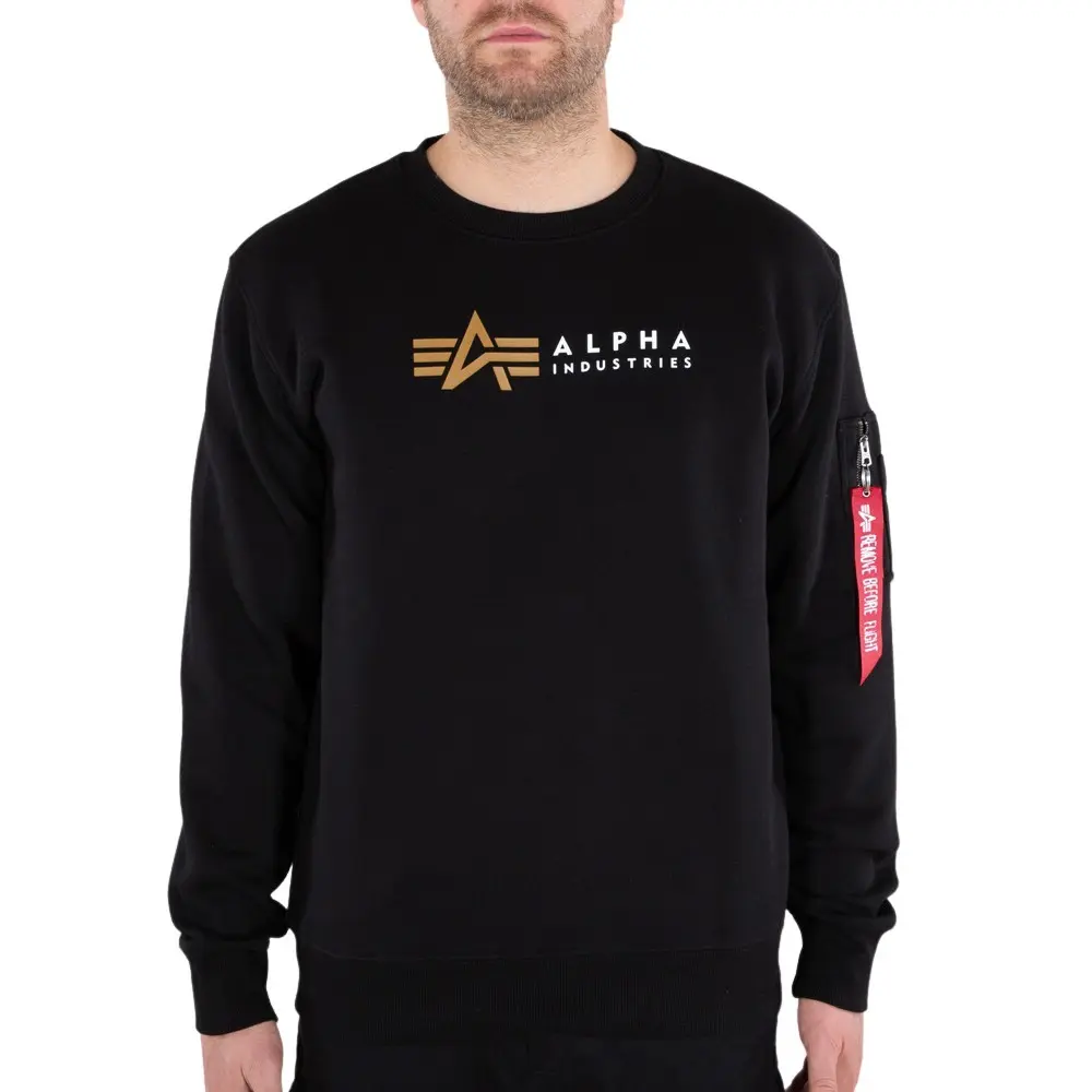 Sweat Alpha Industries Label