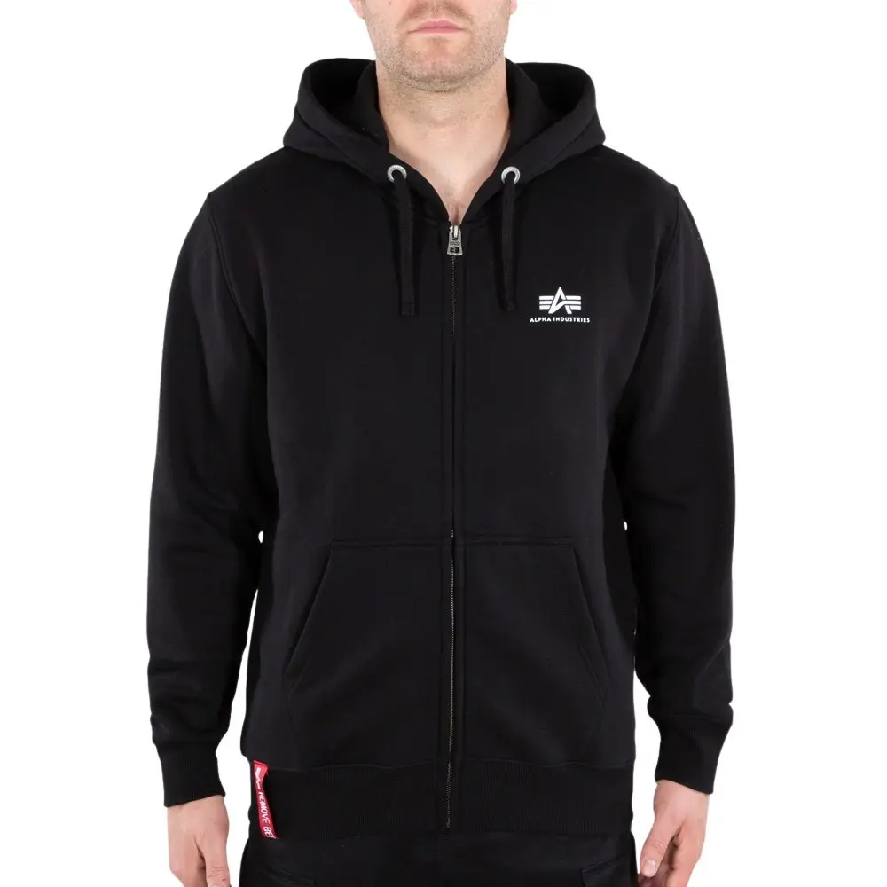 Sweatshirt mit Kapuze Alpha Industries Basic Zip