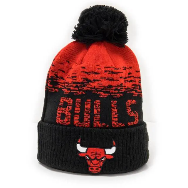 Bonnet New Era  NBA Sport Knit Cuff Chicago Bulls