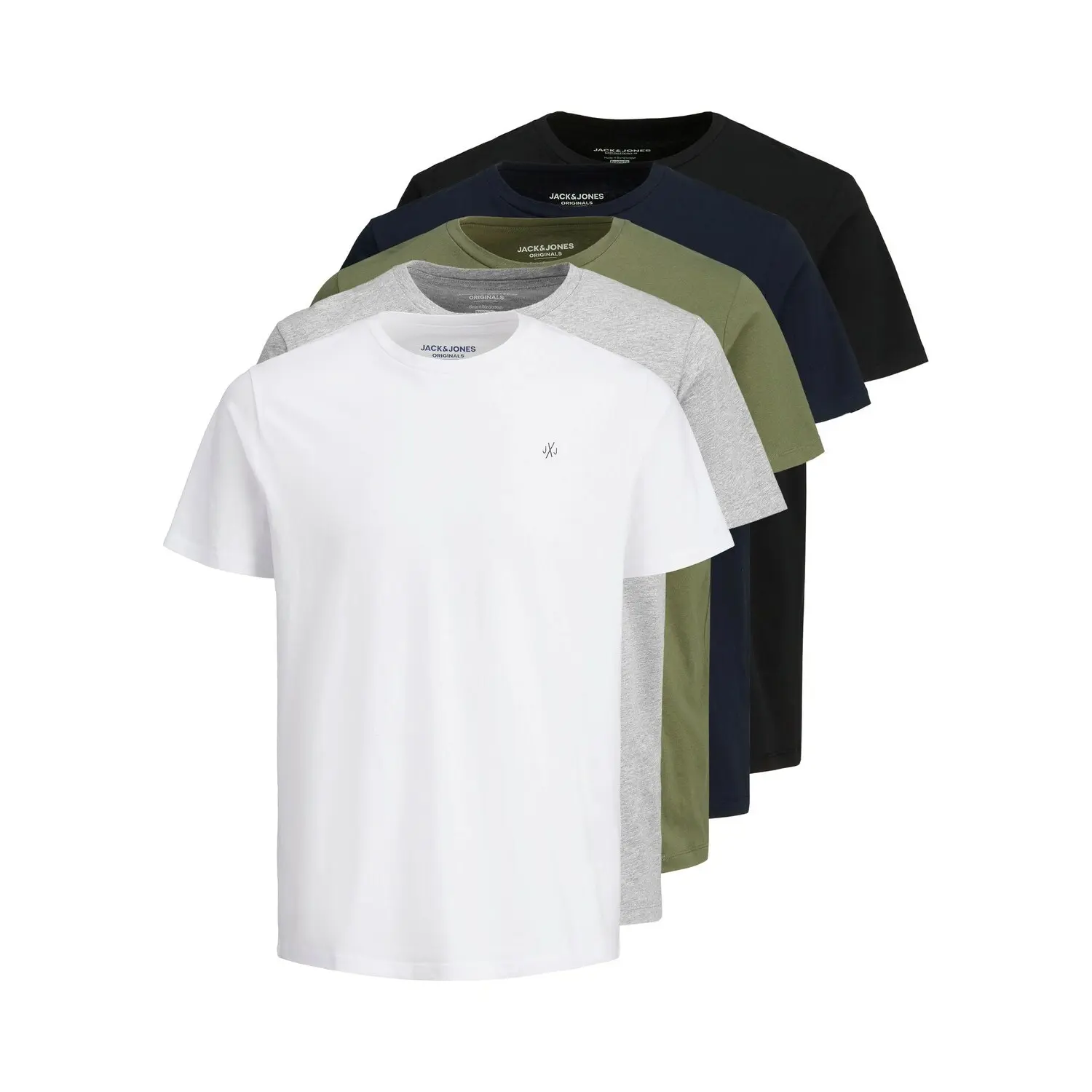 T-shirt Jack & Jones Crew (x5)