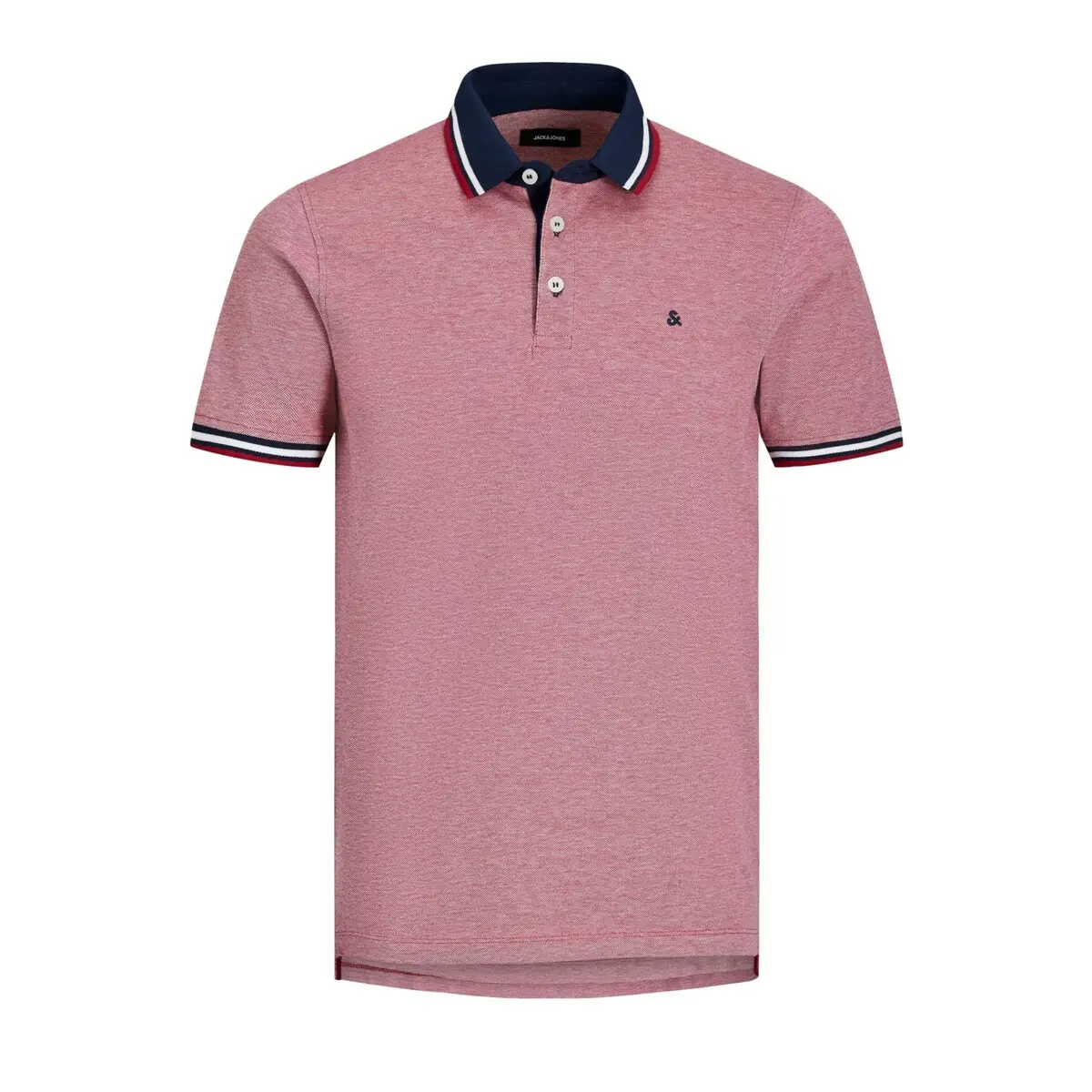 Jack & Jones Red Polo Shirt Paulos