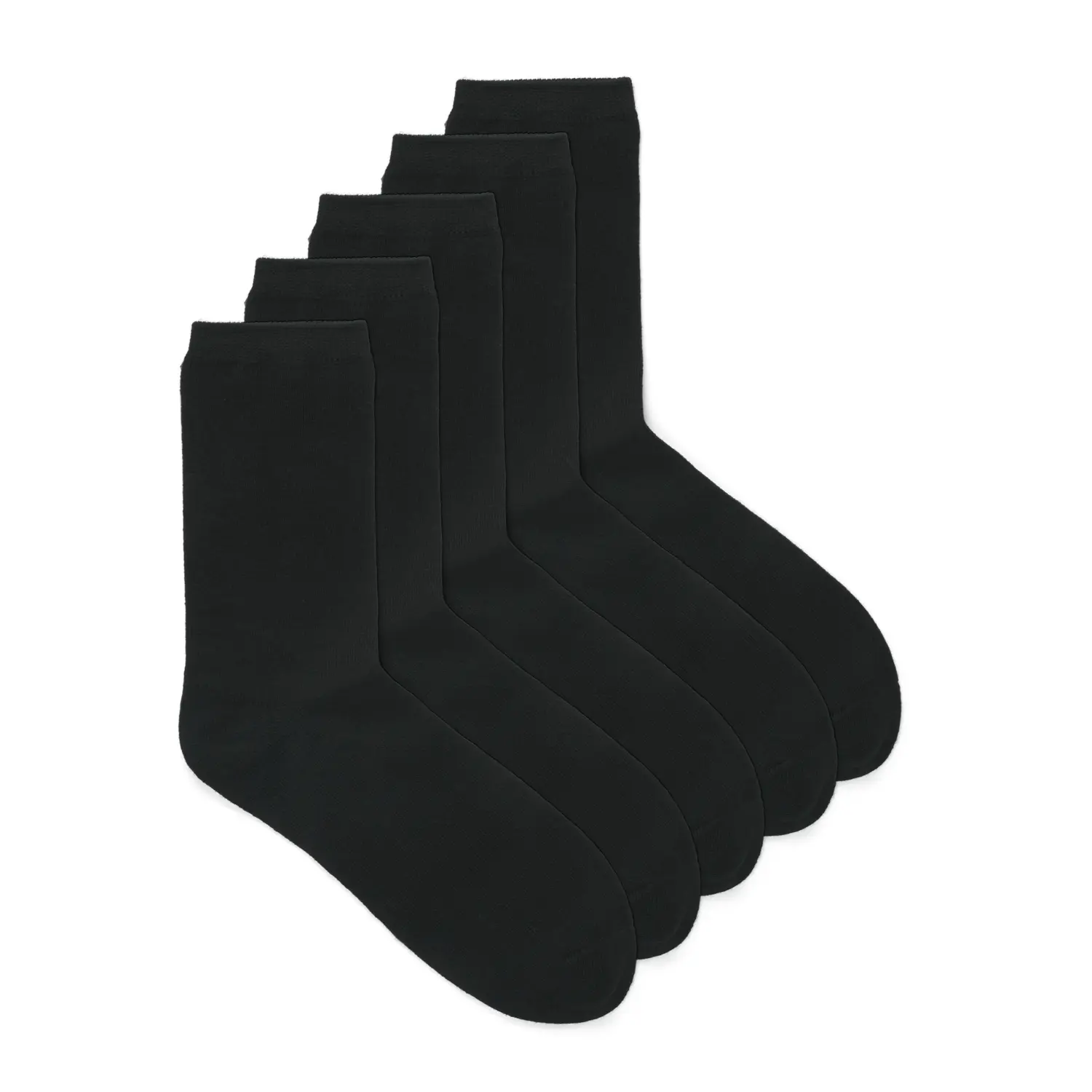 Jack & Jones Men's Black Pack Of 5 Socks Jac