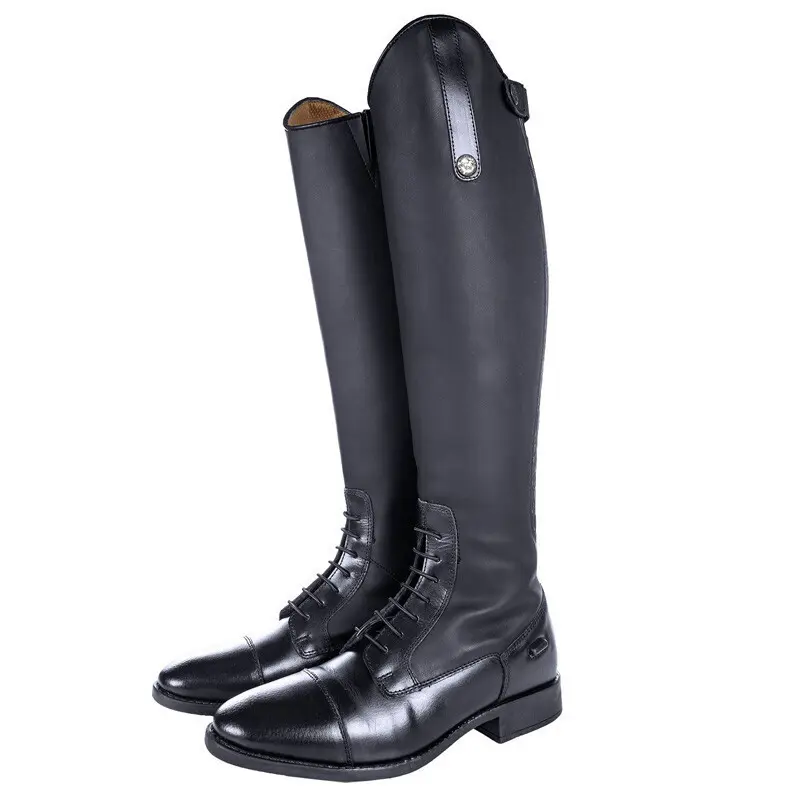 Leather riding boots HKM Sevilla Normal Regular/Extra Wide
