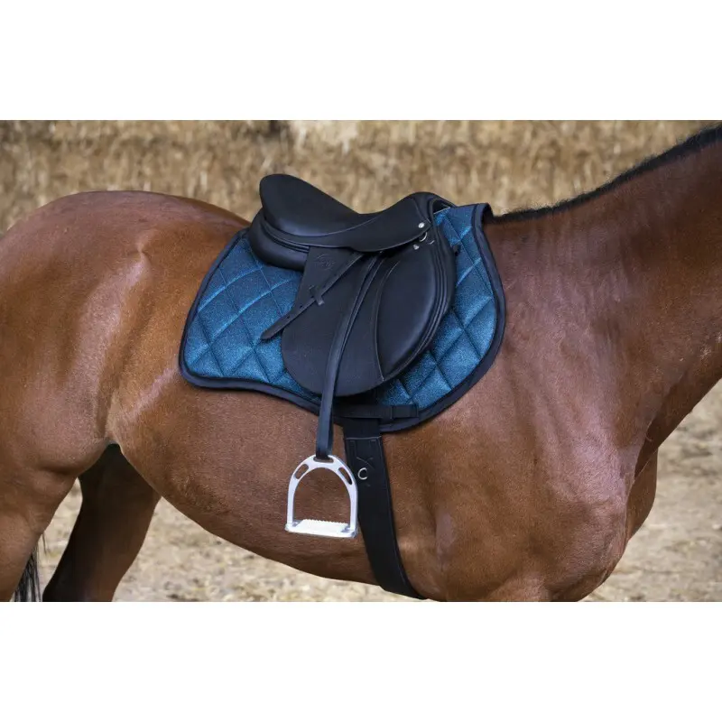 Selle équitation mixte grainée Eric Thomas Élite