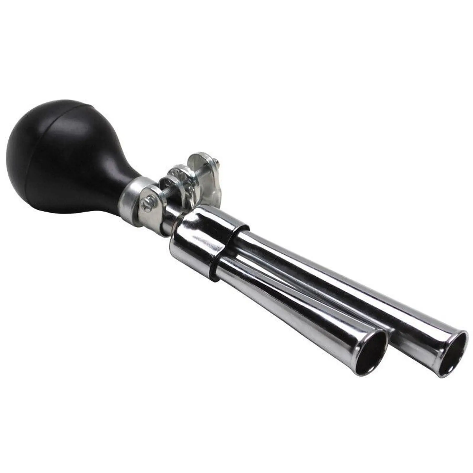 Fahrradklingel mit Horn Chrom 2 Töne P2R