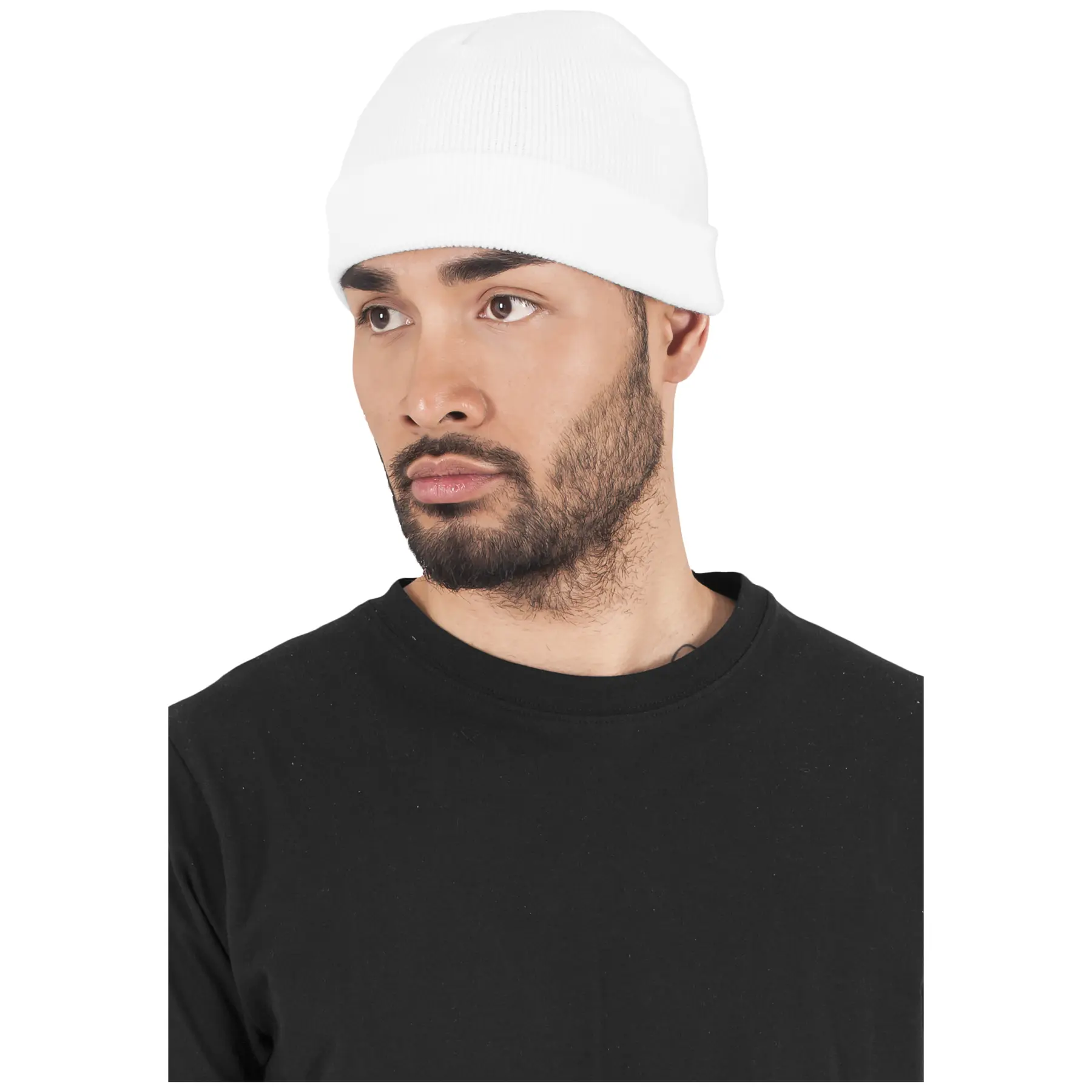 Flexfit - Heavyweight Beanie white one size Beanie Muts - Wit