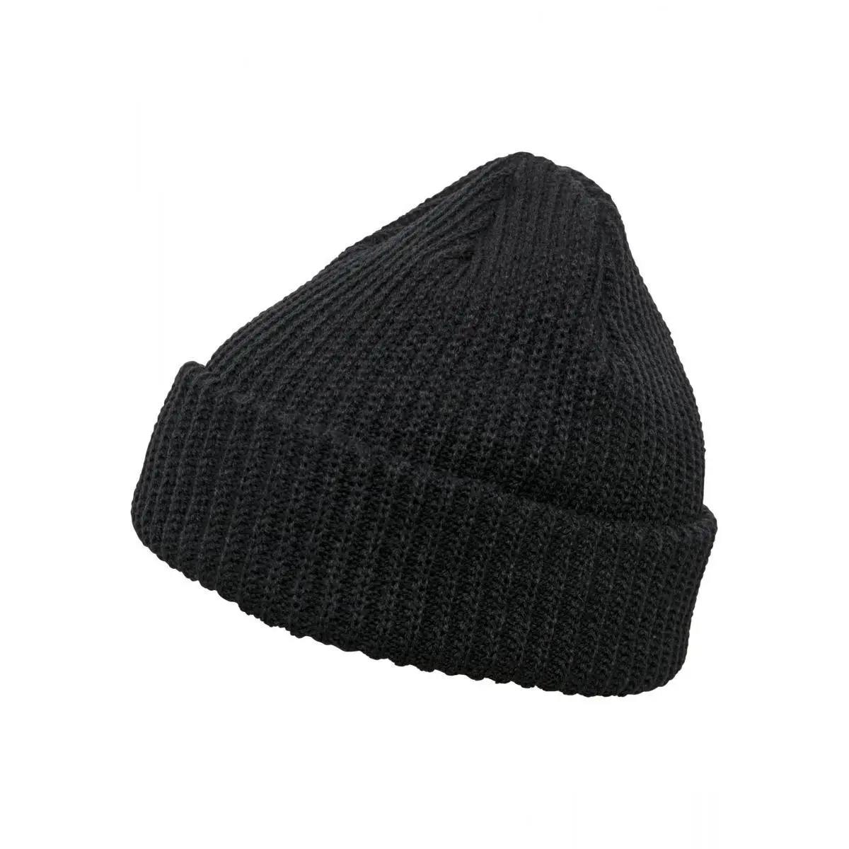 Flexfit - Rib Beanie black one size Beanie Muts - Zwart