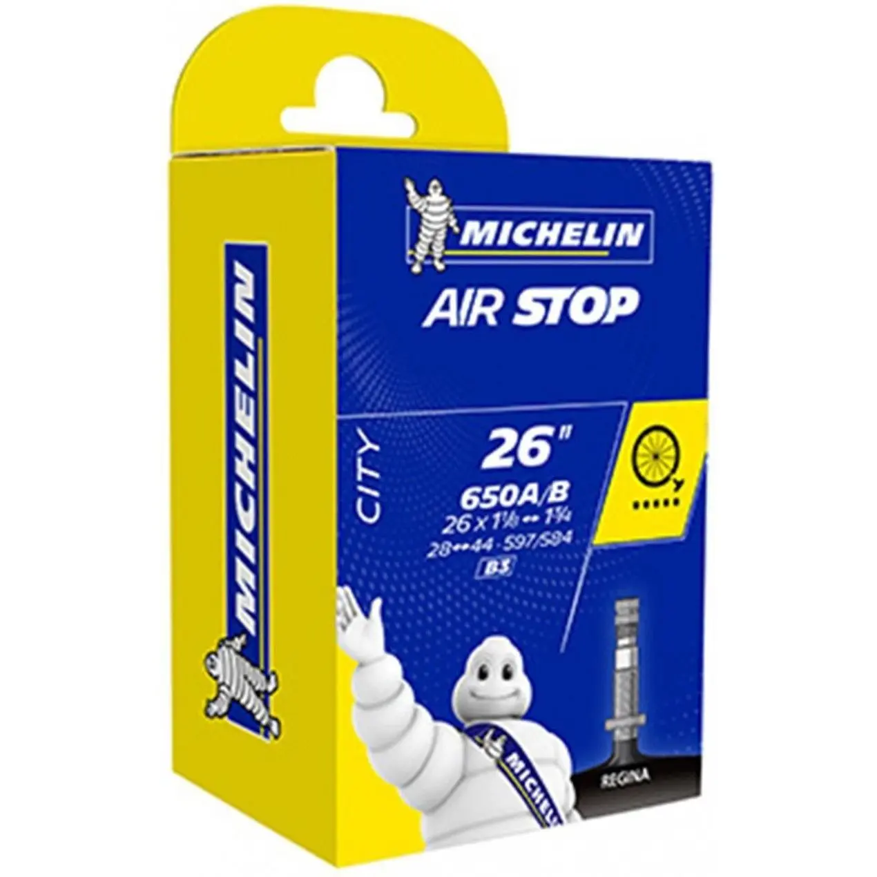 Fahrradschlauch Ventil regina Michelin B3 40 mm 130 g