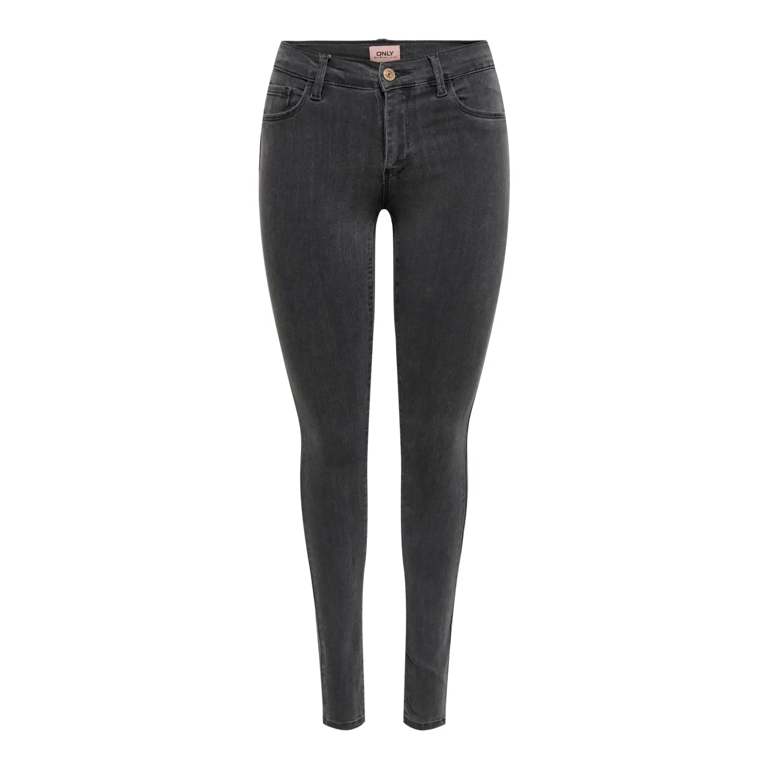 Only Women's Grey Skinny Jeans Onlrain Life - Image 2