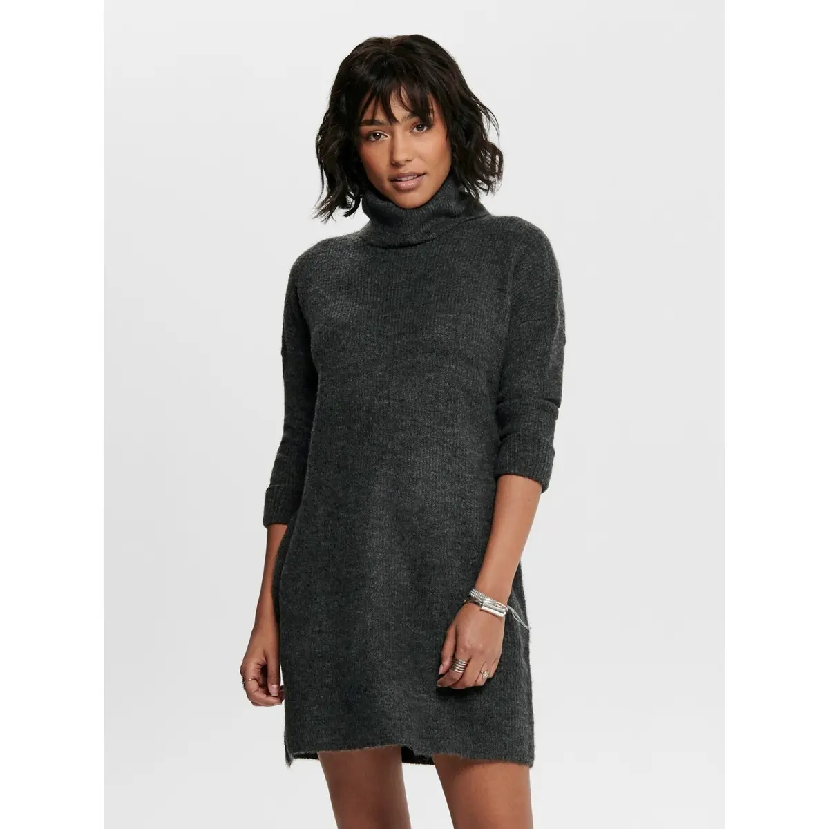Abito a collo alto da donna Only Jana wool