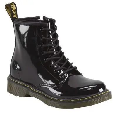 Bottines fille Dr Martens 10 Patent Lamper Bottines fille Dr Martens 10 Patent Lamper
