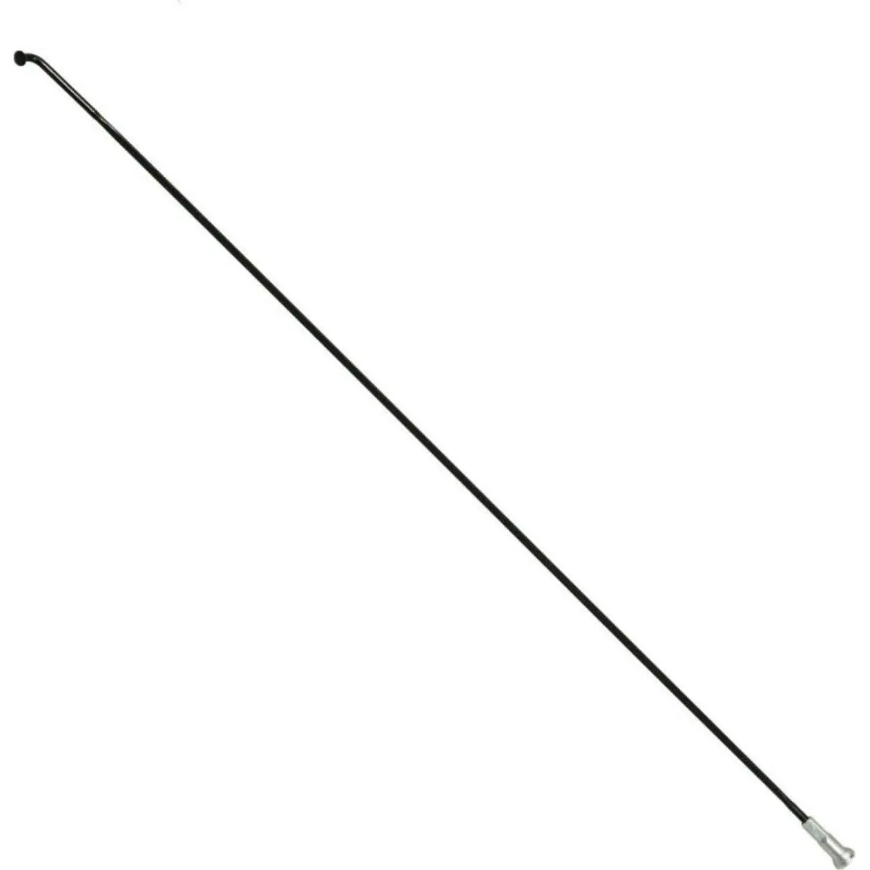 Flache Edelstahlspeiche Mit Abgewinkeltem Kopf Und Muttern Sapim 262 Mm