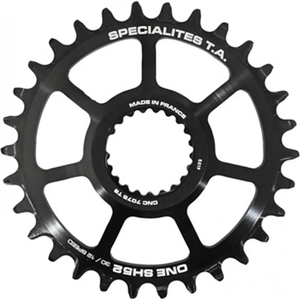 Kettenblatt mono direct mount specialities t.a. vtt shimano xtr m9100 - xt m8100 - slx m7100 ta one sh52 comp m900 10-11-12v.