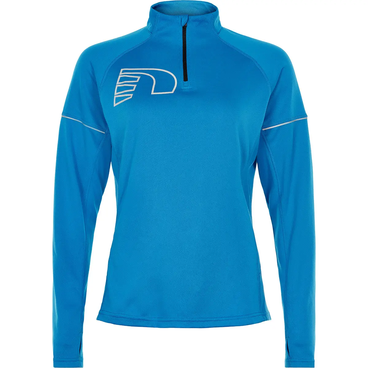Sweatshirt woman Newline core zip neck