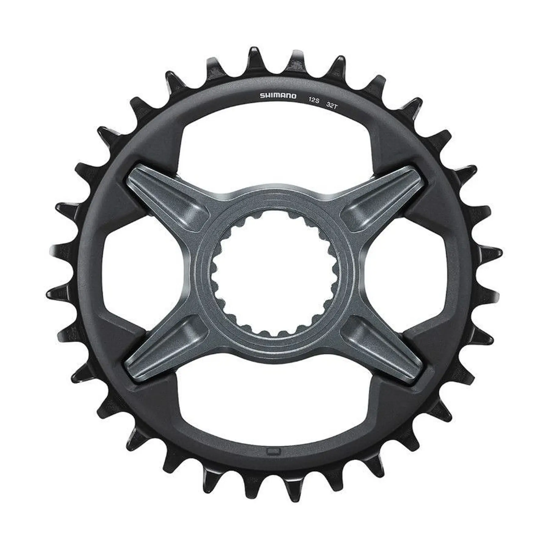 Vaschetta Portadischi Mono Bici A Montaggio Diretto Shimano Mtb Slx M7100-7120 12V.-image