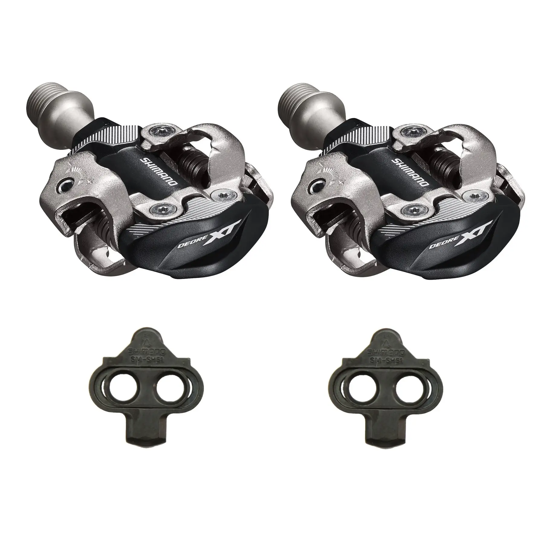 Automatische MTB-Pedale mit Schuhplatten Shimano XT M8100 SPD