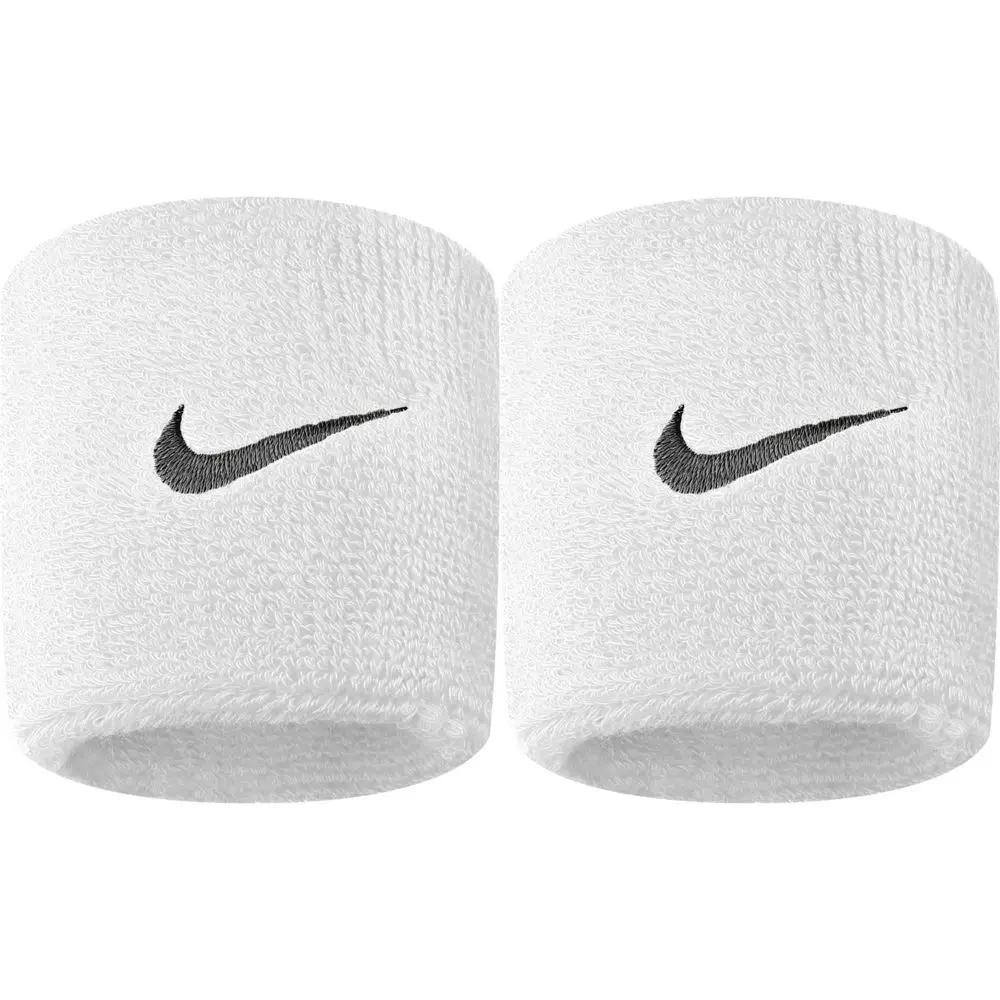 Nike Blanc Poignets Éponge Swoosh