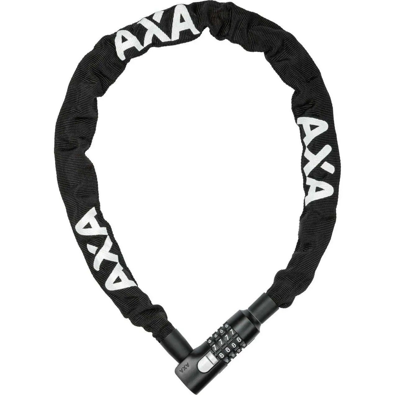 Lucchetto a catena per bicicletta con combinazione di sicurezza 9/15 Axa-Basta Absolute Code