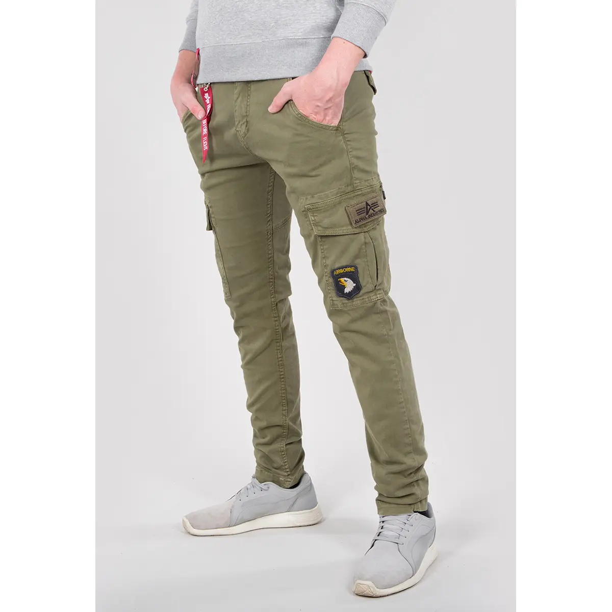 Pantaloni Alpha Industries Petrol Patch