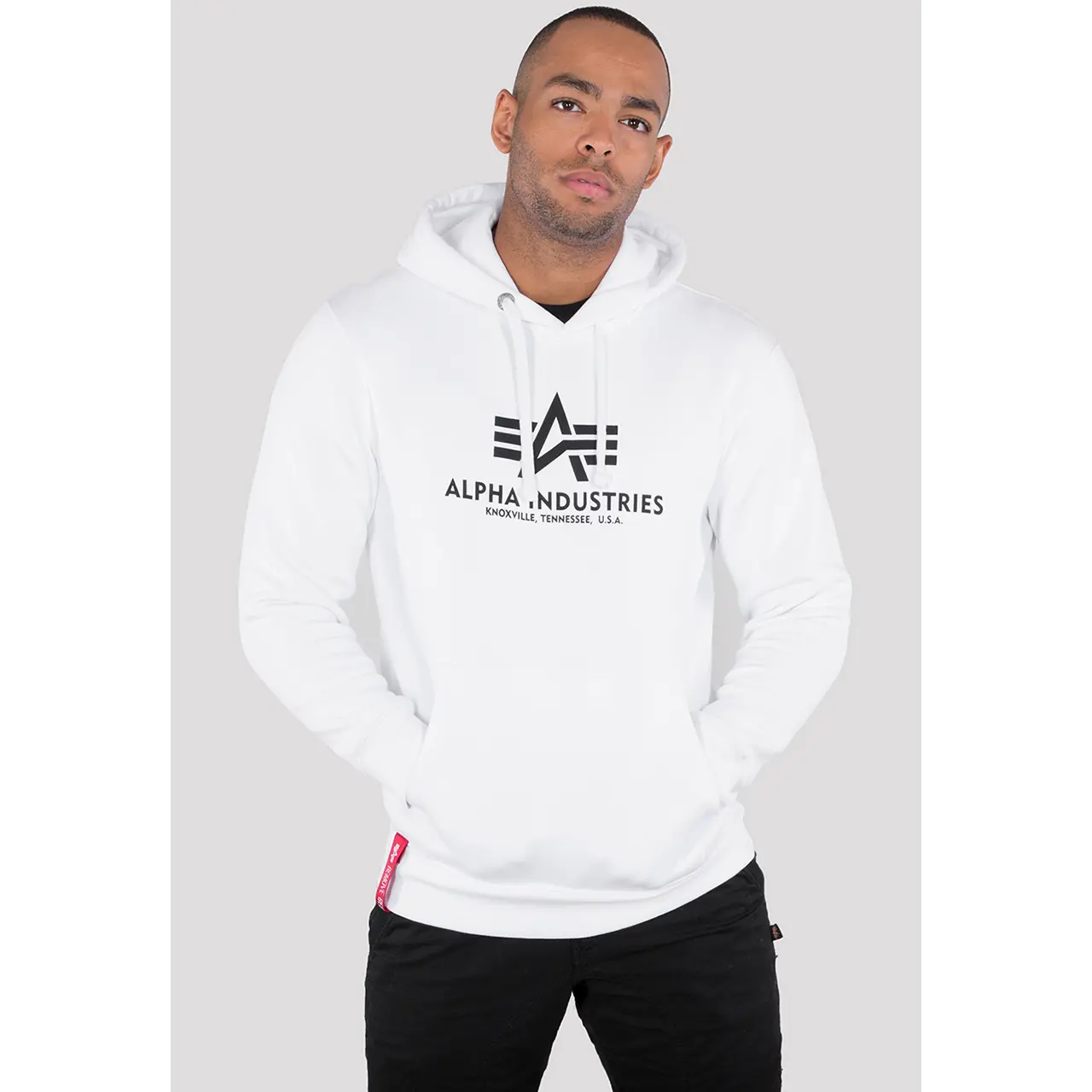 Felpa con cappuccio Alpha Industries Basic