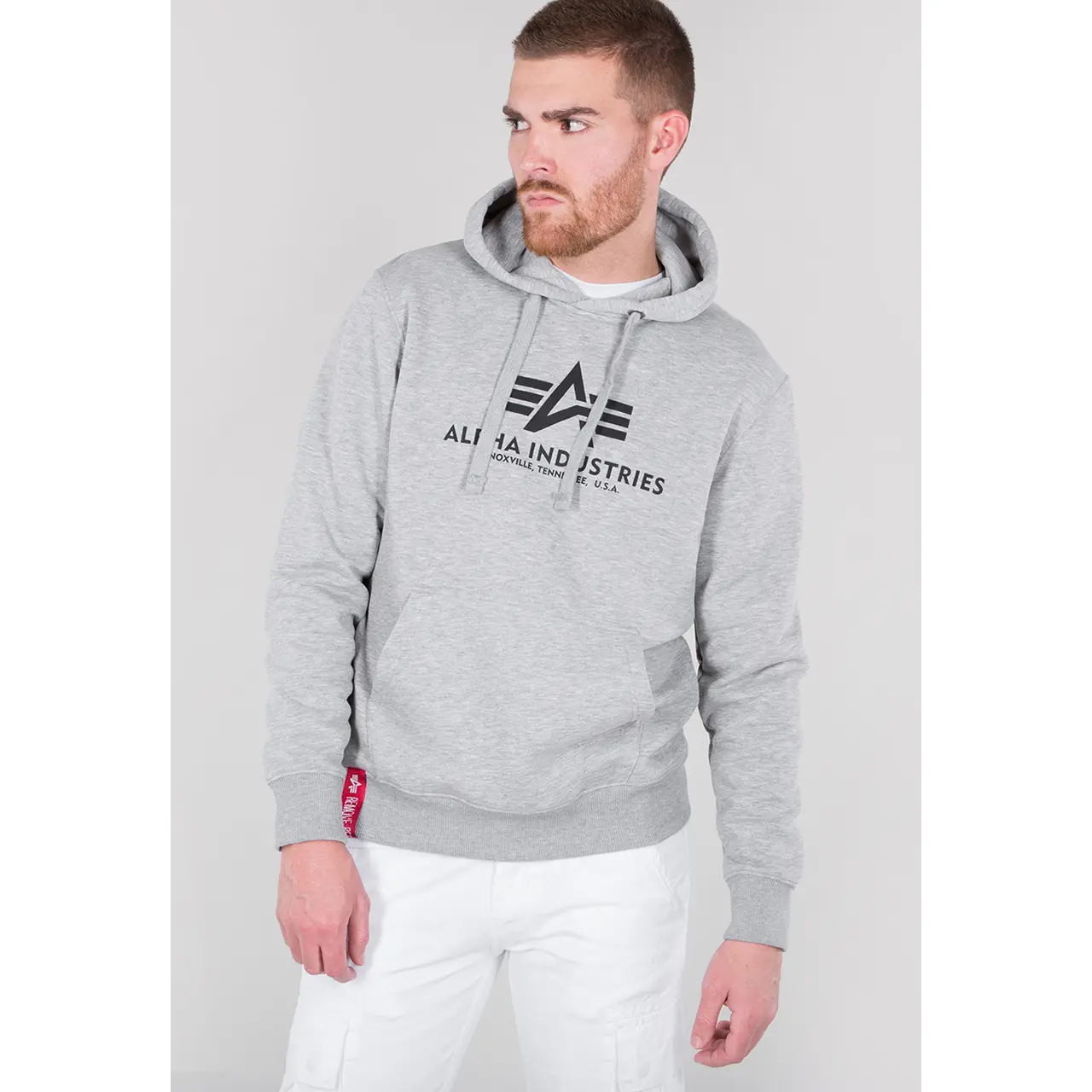 Felpa con cappuccio Alpha Industries Basic