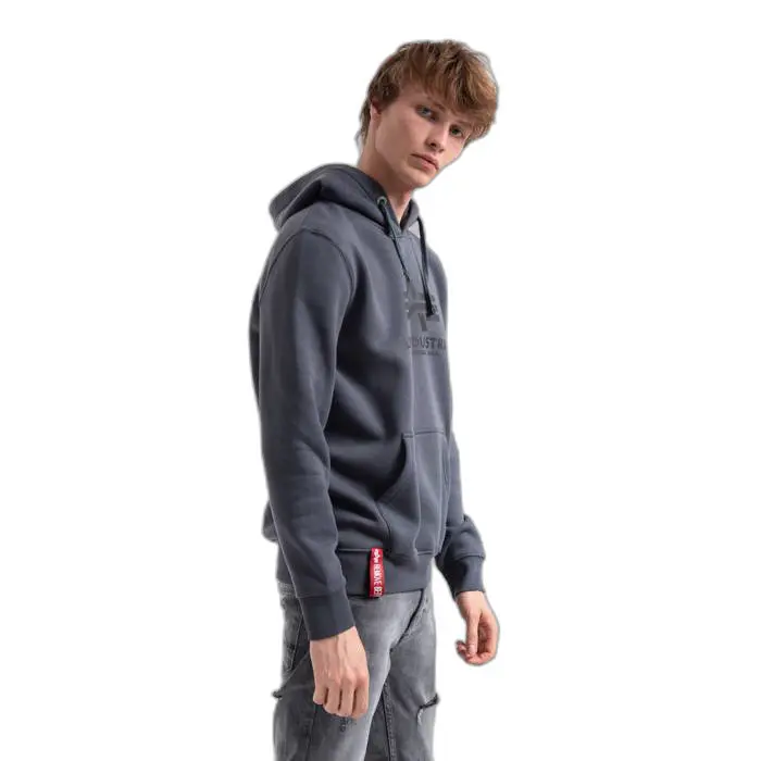 Felpa con cappuccio Alpha Industries Basic