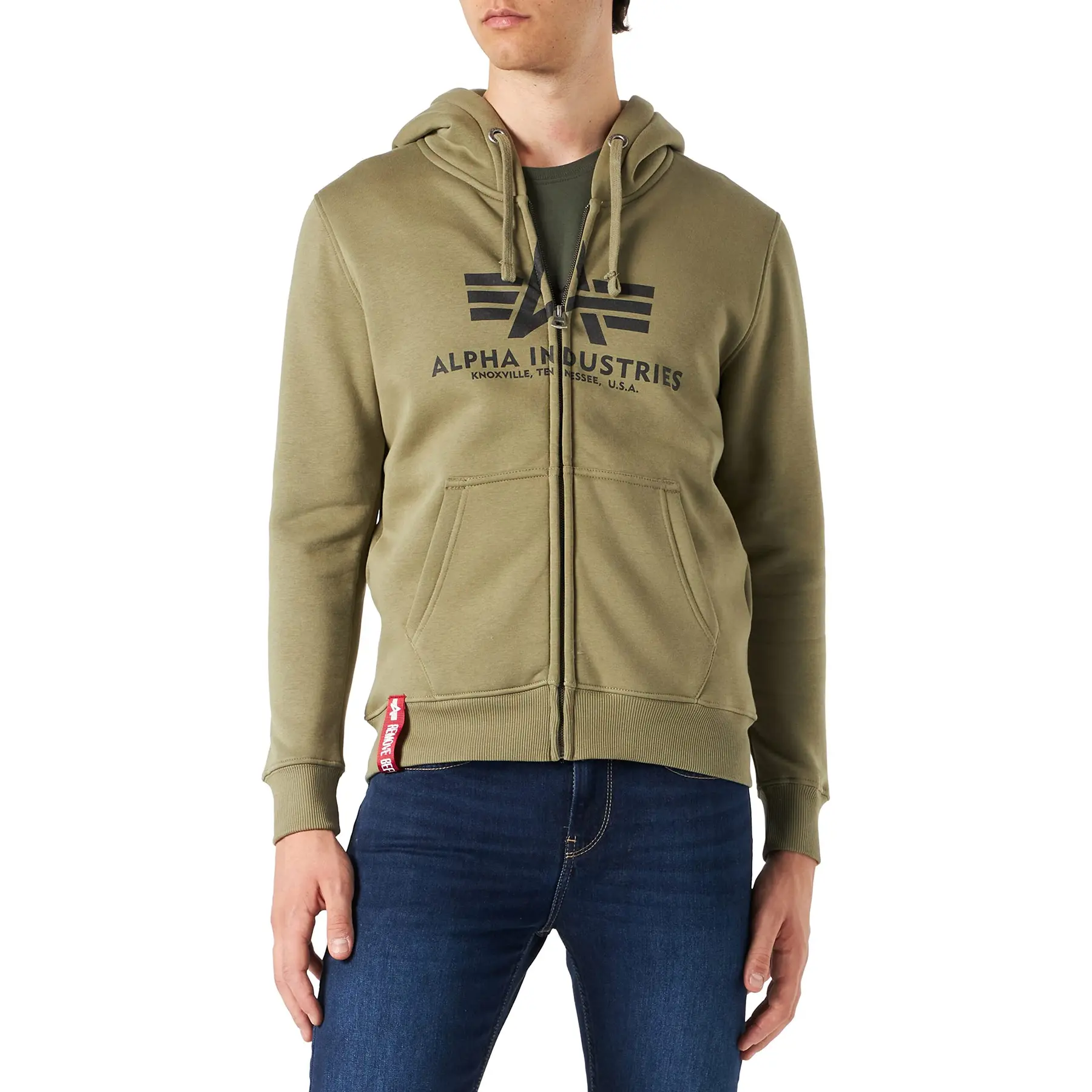 Kapuzenpulli Alpha Industries Basic Zip