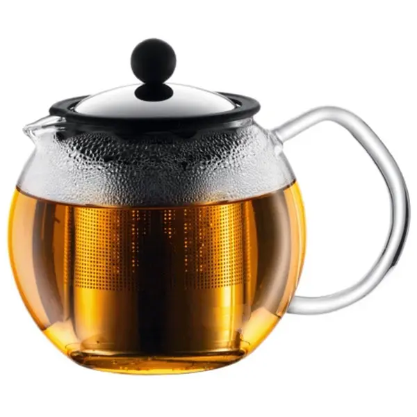 Teekanne für 4 Tassen aus Edelstahl Bodum Assam