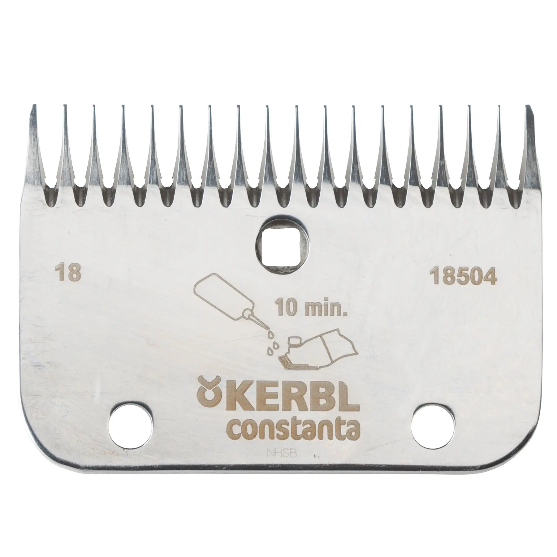 Set of combs 3mm teeth Kerbl AR2 n°60