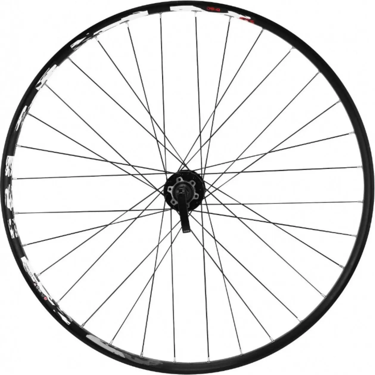 Mozzo ruota anteriore a doppia parete 6 fori - 21 mm interno e 27 mm esterno Velox Karma Disc