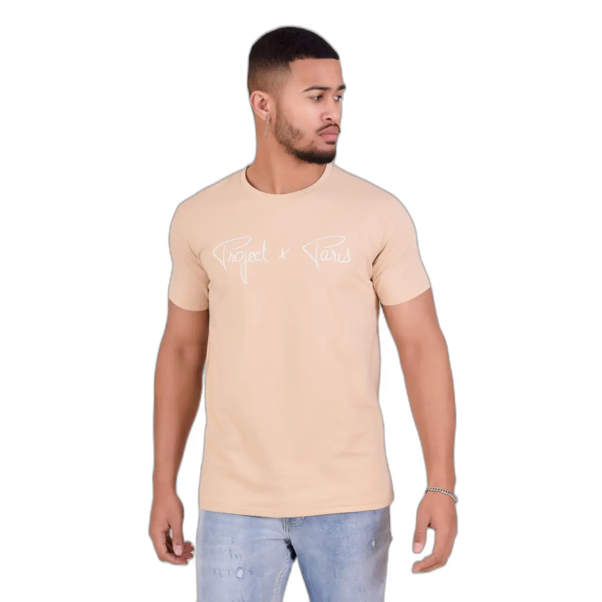 Maglietta Project X Paris Logo basic broderie