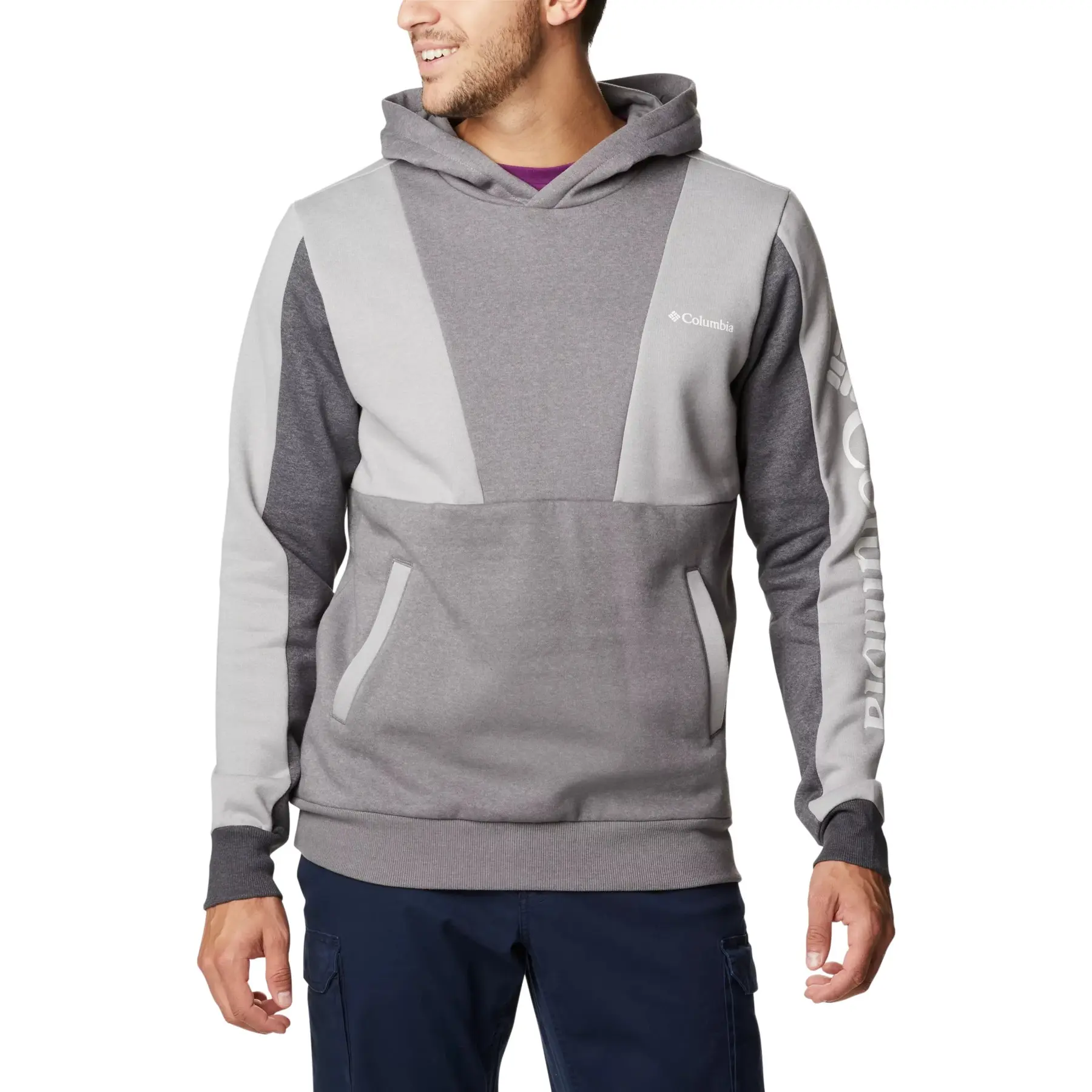 Sweatshirt mit Kapuze Columbia Lodge Colorblock