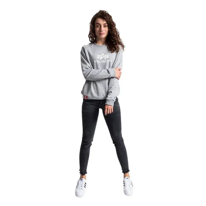 Felpa donna Alpha Industries New Basic