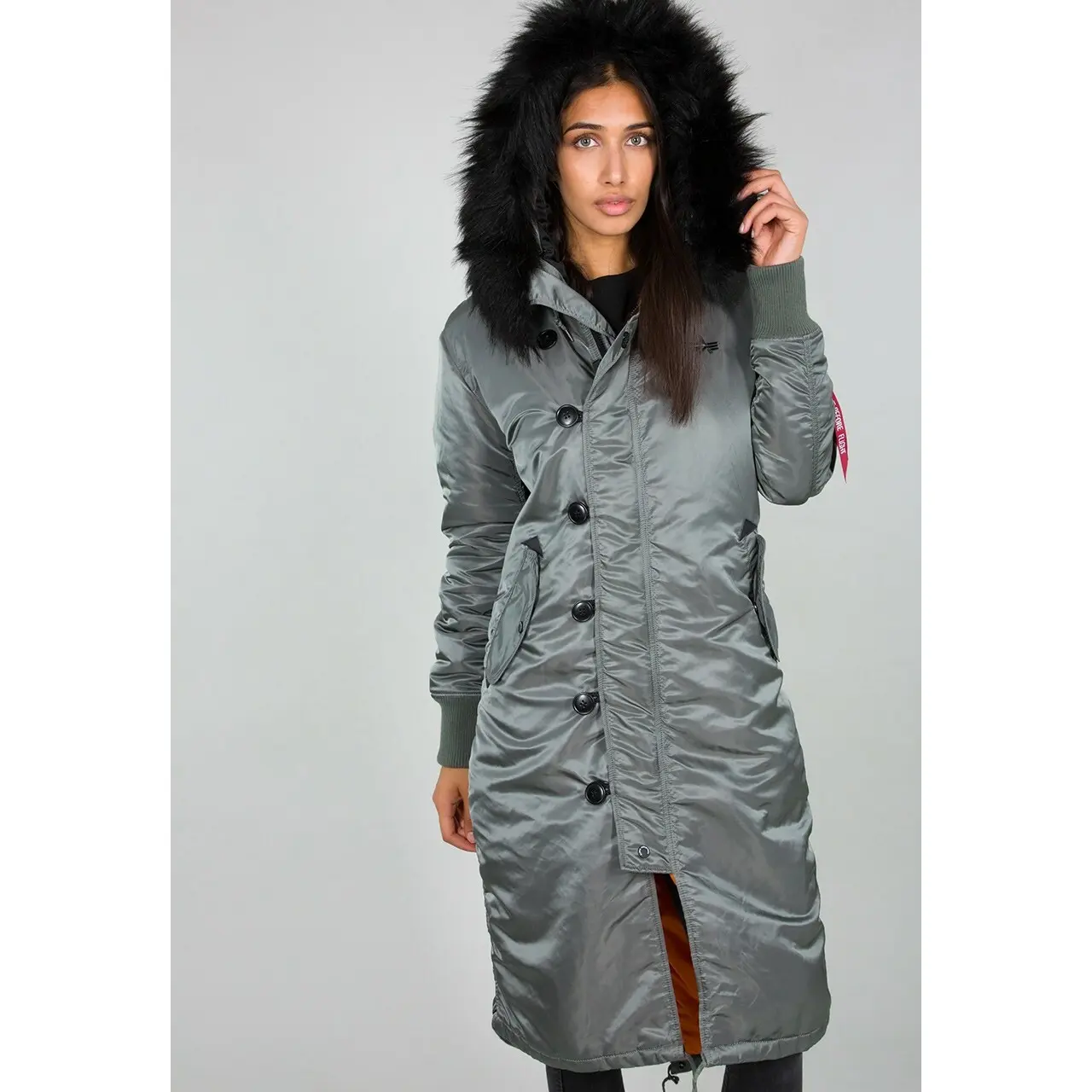 Parka Damen Alpha Industries Fishtail