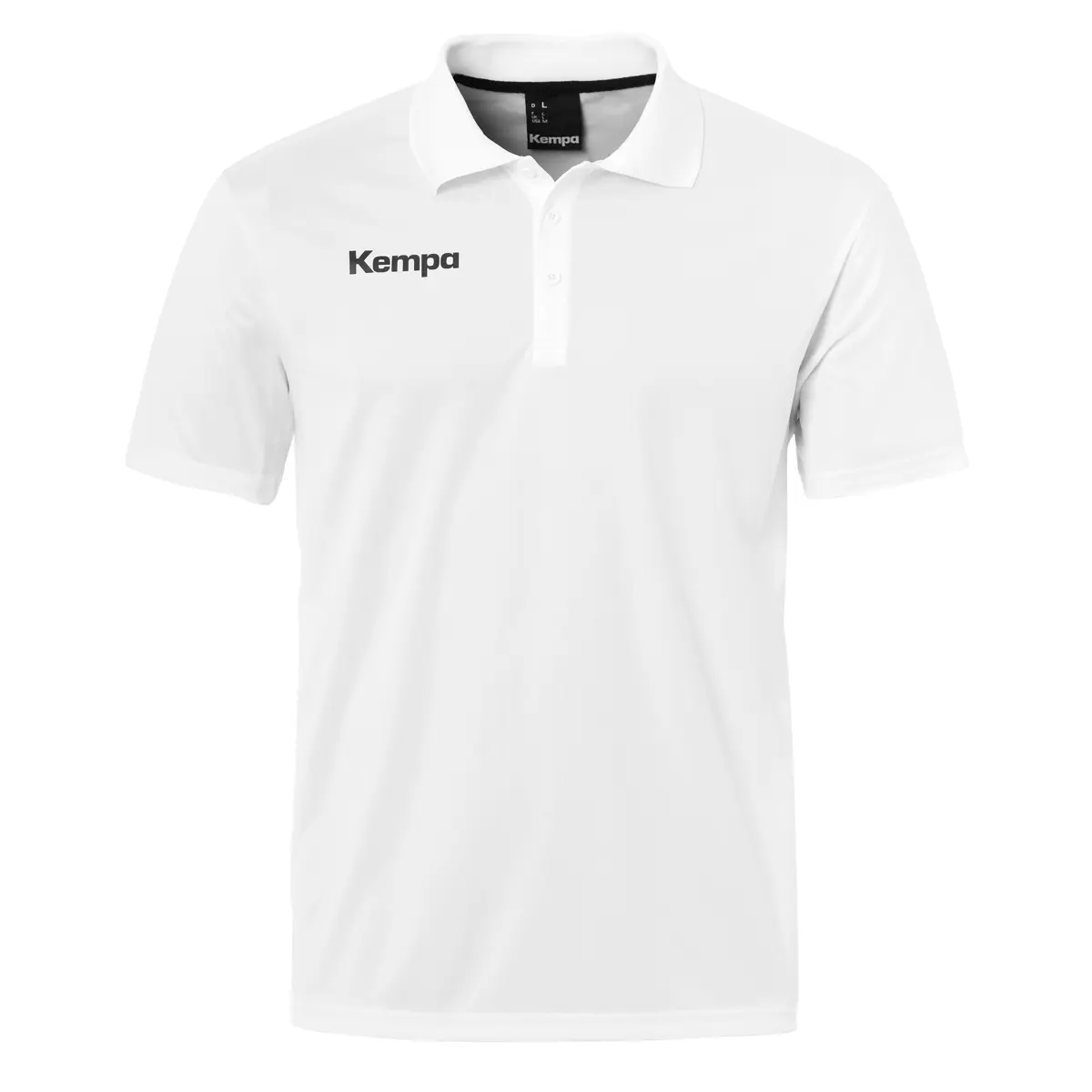 Kempa Polo Poly Blanc Petit