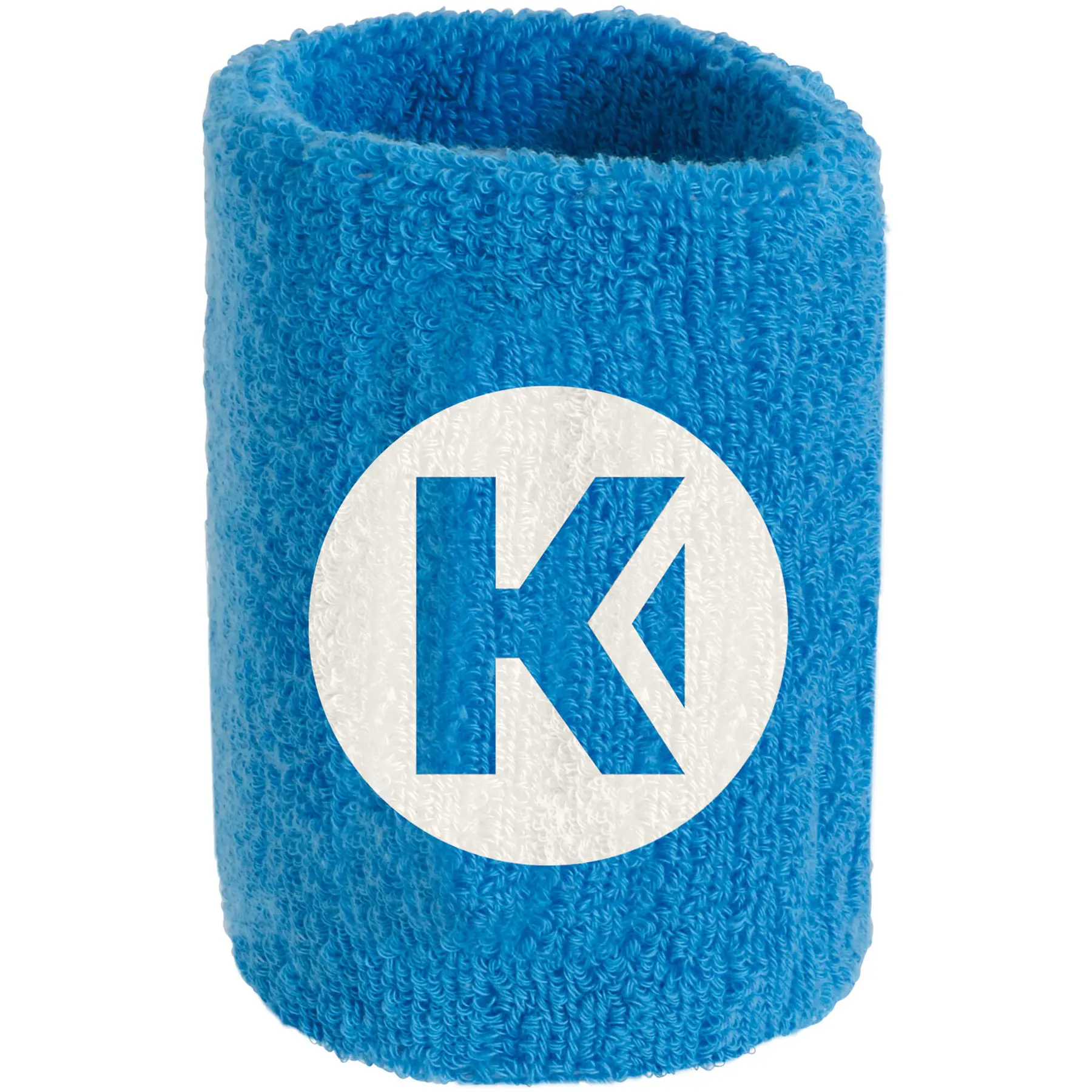 Polsino in spugna Kempa Core bleu 9 cm