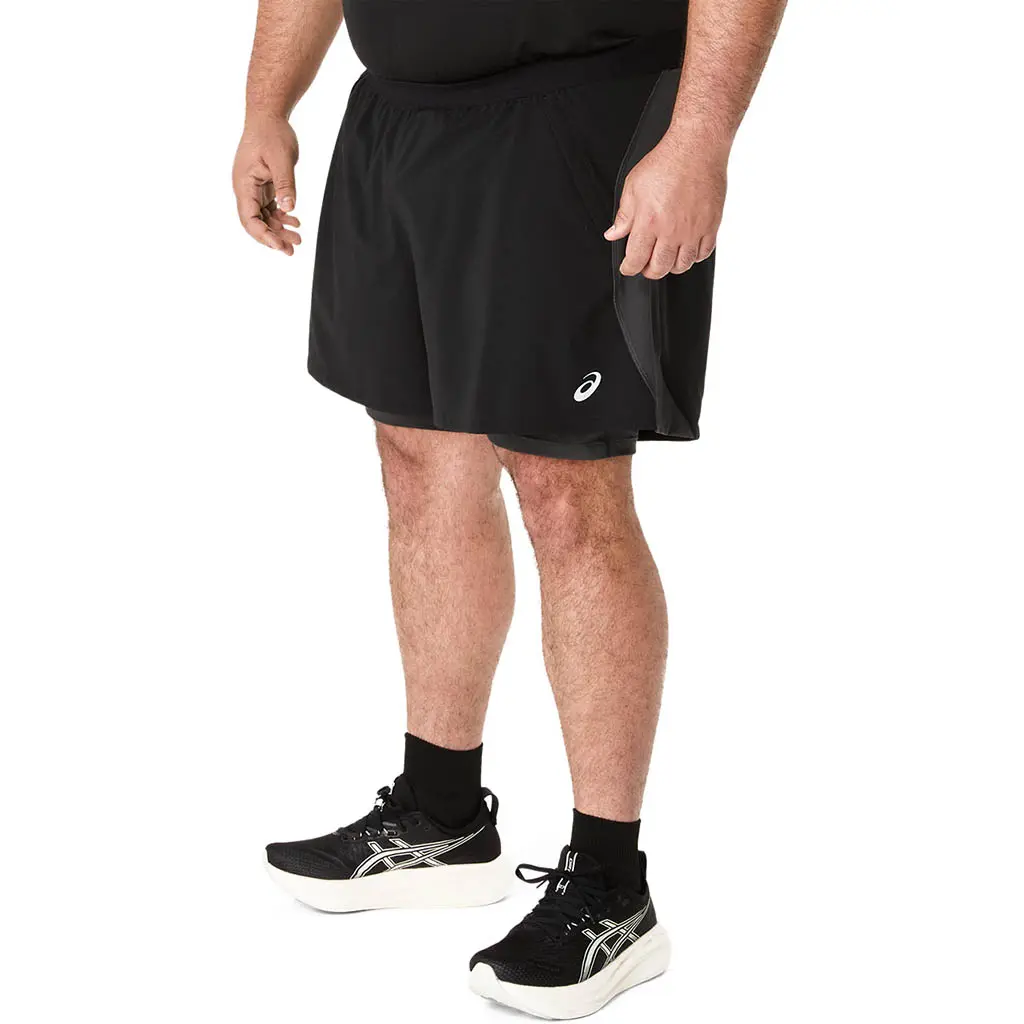 Korte 2-in-1 5in Asics Road