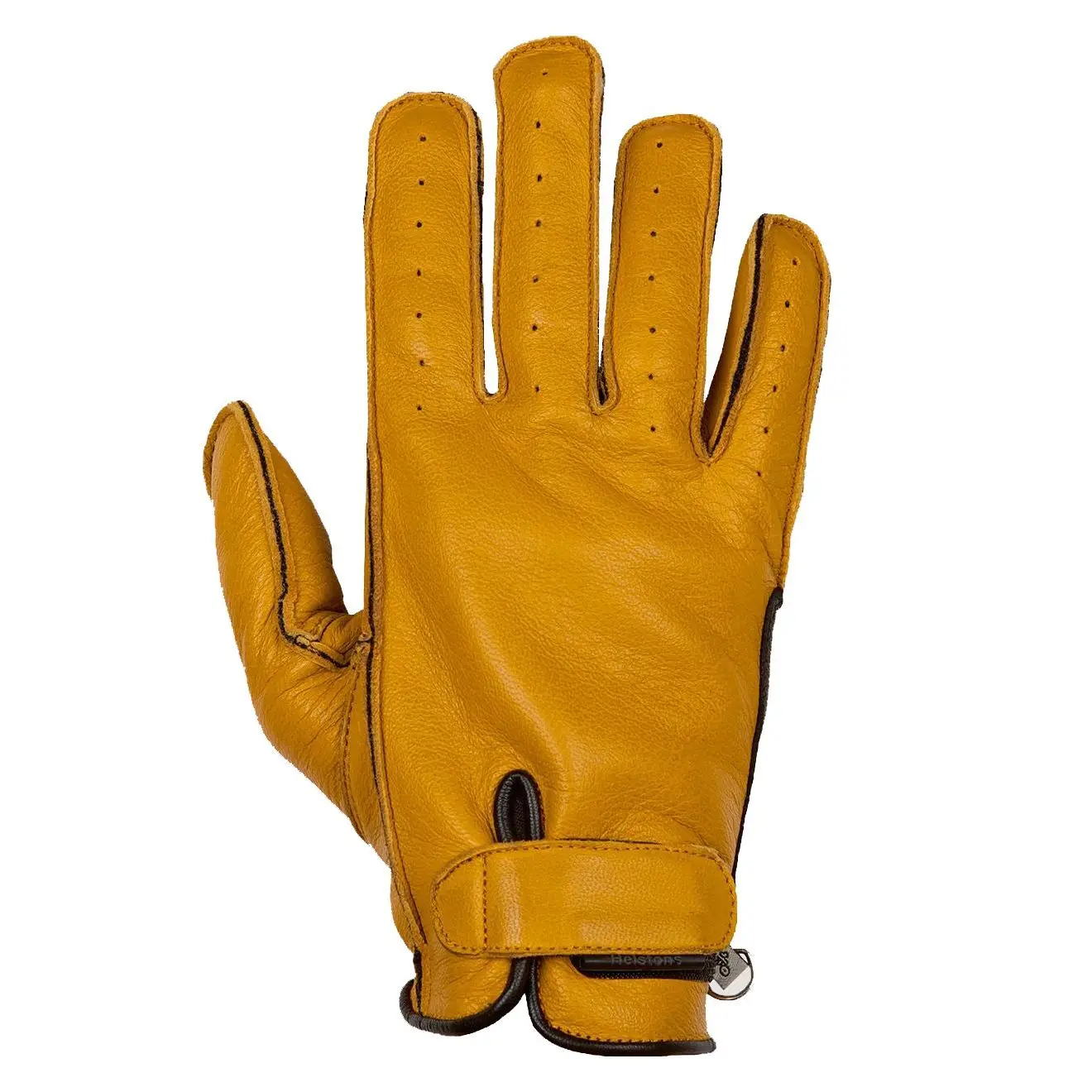 Motorradhandschuhe Sommer Leder Helstons soft hiro