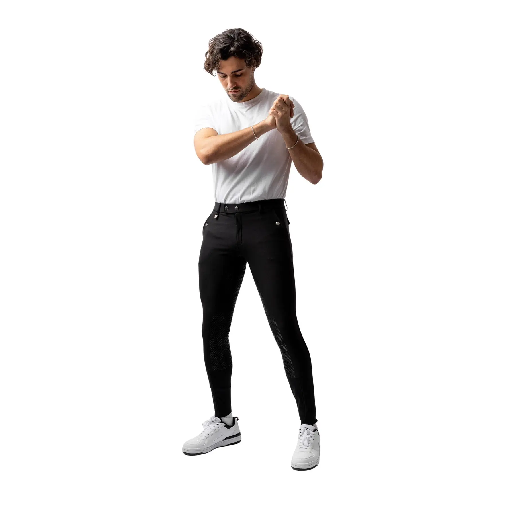 Full-bottom riding pants with silicone Horze Grand Prix