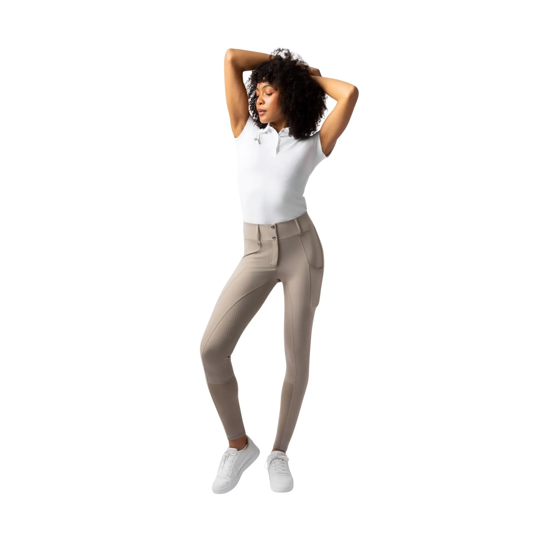 Full grip riding Trousers for women Horze Grand Prix Pro