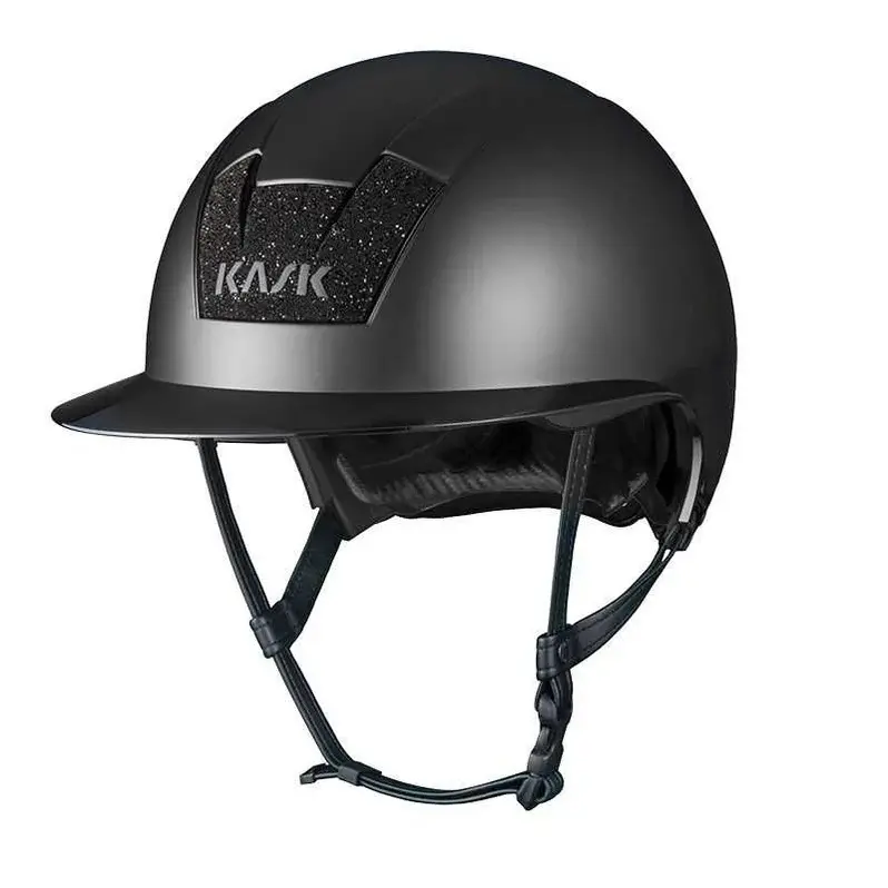 Casco da bici da equitazione personalizzato Kask Kooki Lady Swarovski Carpet