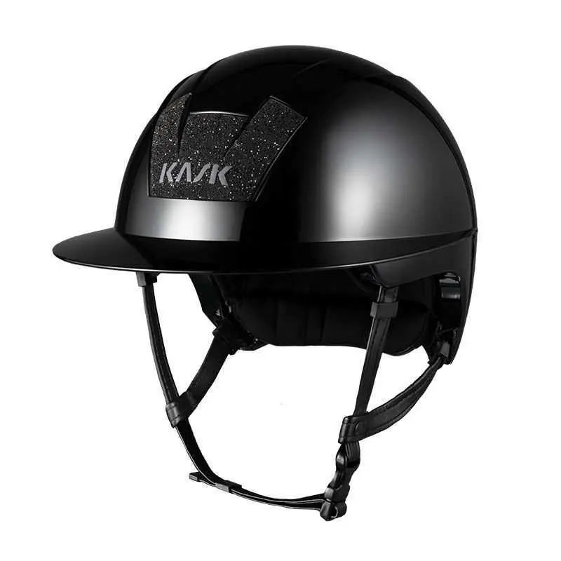 Casco da bici da equitazione personalizzato Kask Kooki Lady Swarovski Carpet
