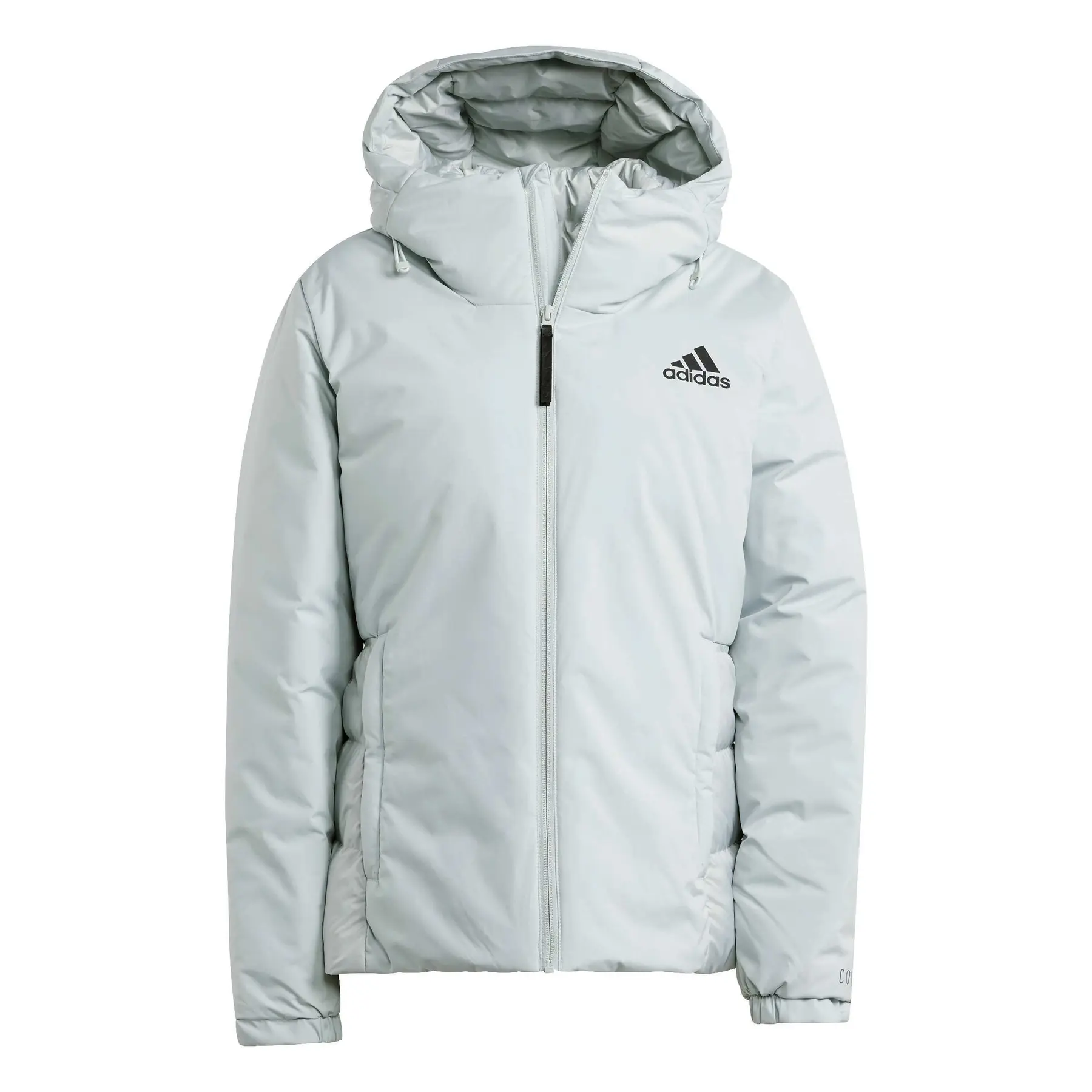 Daunenjacke mit Kapuze, Damen adidas Traveer Cold.RDY - Farbe: Grün