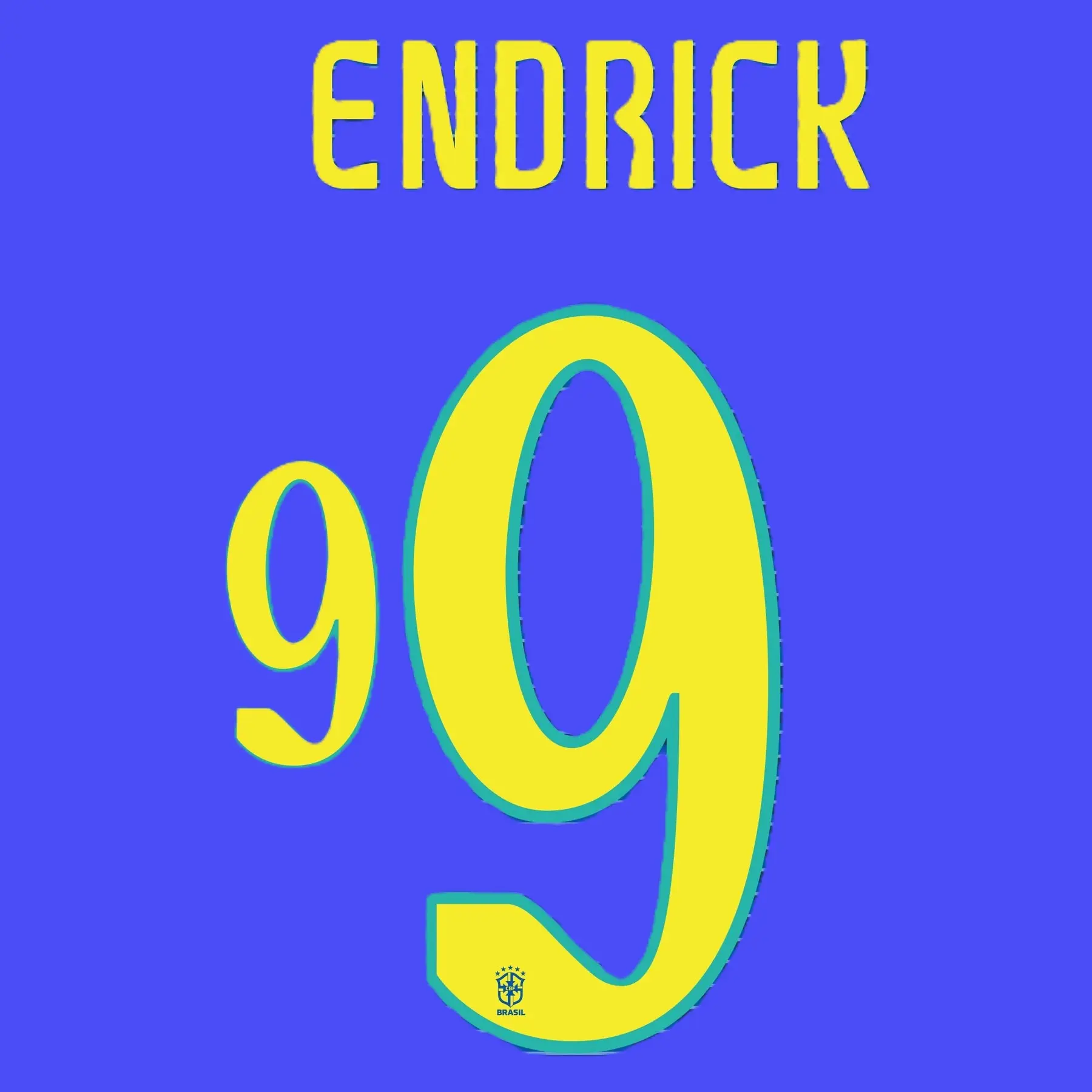 In fuga Brésil Copa 2024 ENDRICK #9 2024/26