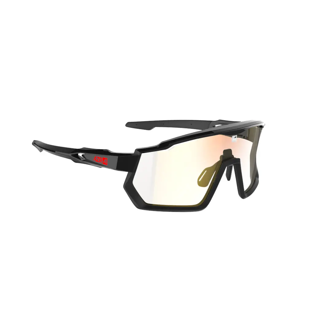 Rood iriserende fotochromische lens categorie 0 tot 3 AZR Kromic Pro Race Rx