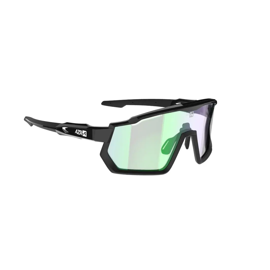 Groene iriserende fotochromische lens categorie 1 tot 3 AZR Kromic Pro Race Rx